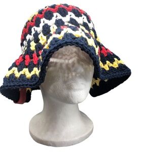 Crochet Mult-Color Bucket Hat | Handmade